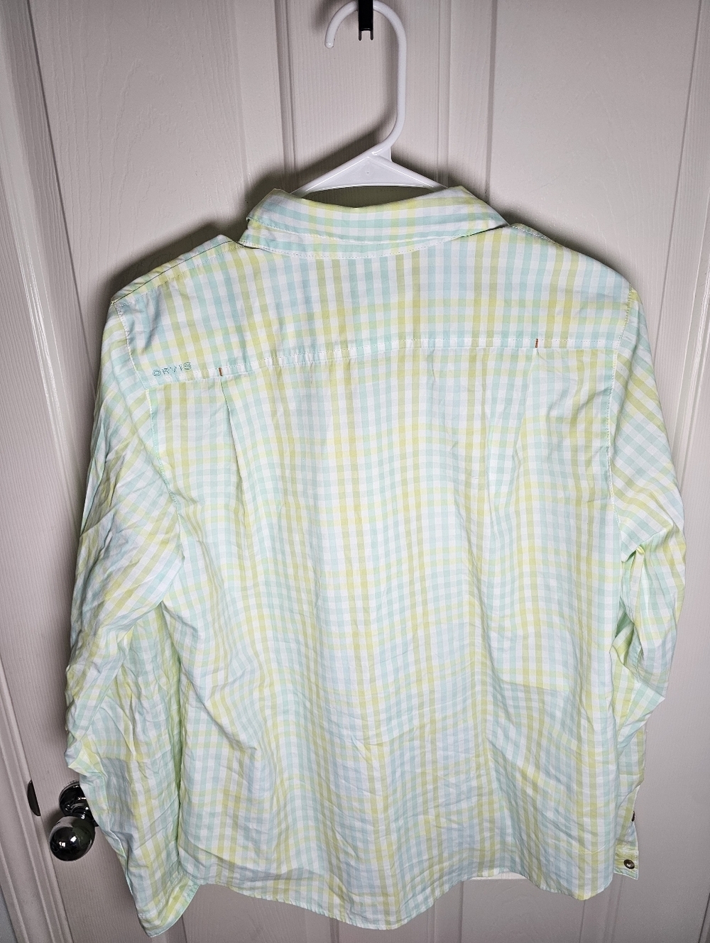 Orvis Women's Open Air/Tradit Plaid Long-Sleeve Shirt Spring Color Bundle Size L - Picture 11 of 12